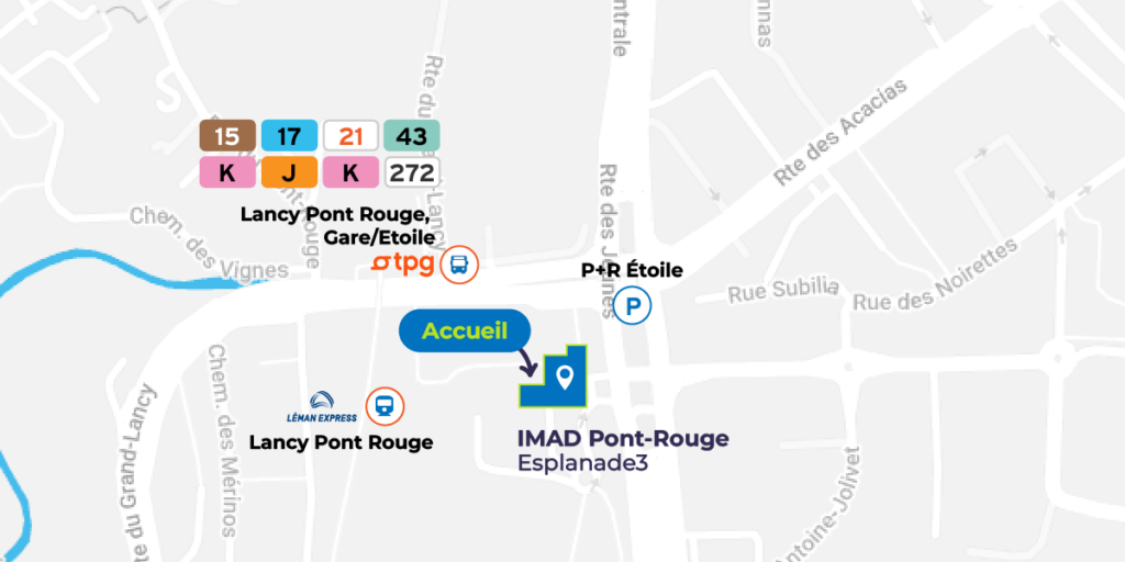 Carte accès à l'IMAD